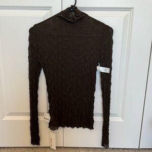 Women’s Brown Free People Turtleneck
